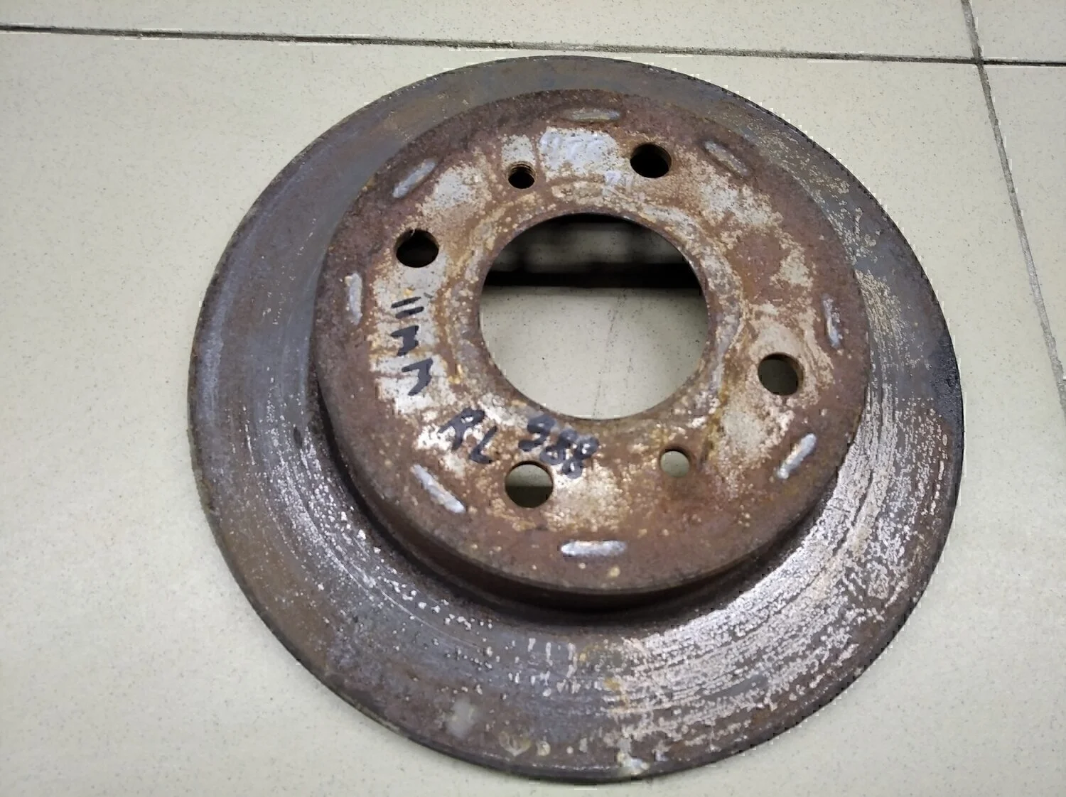 Диск тормозной задний Almera N16 2000-2006