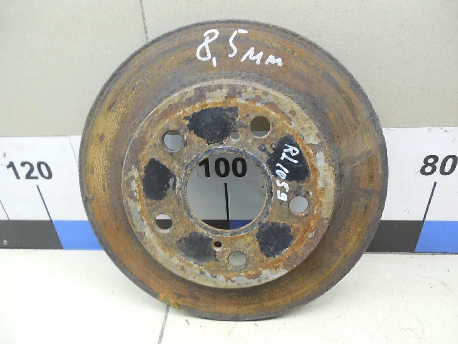 Диск тормозной задний Corolla E15 2006-2013