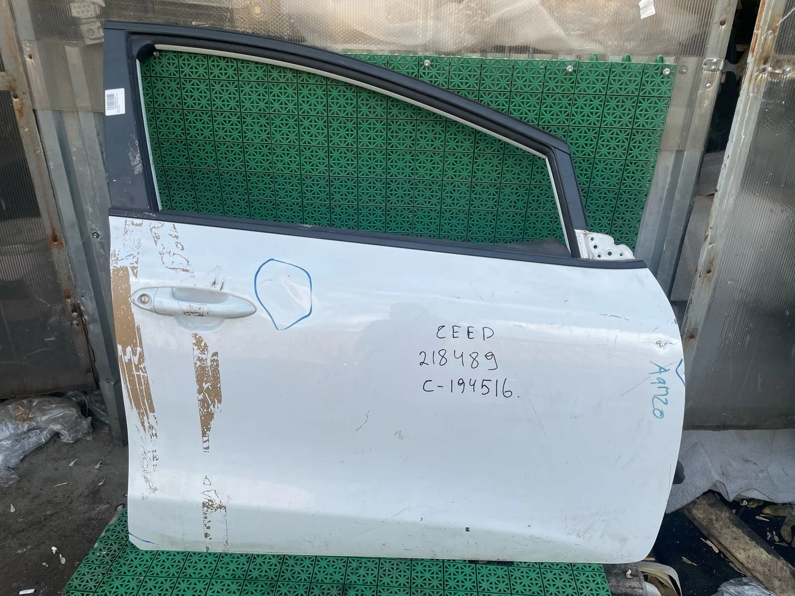 Стекло двери KIA CEED 2 2012- переднее правое б/у CEED 2(2012-2018)