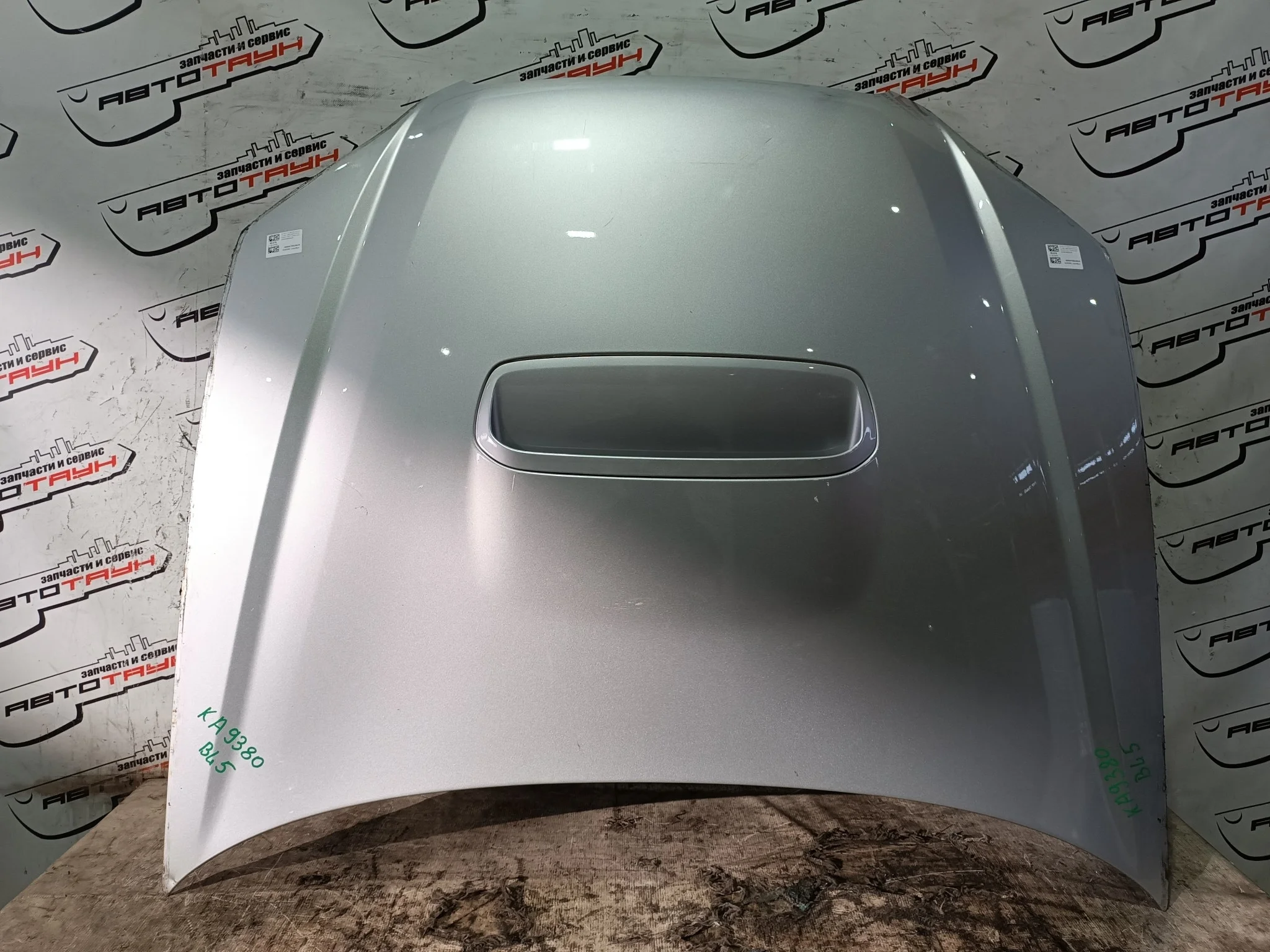 КАПОТ SUBARU 57229AG0109P серебро, 39D KA9380