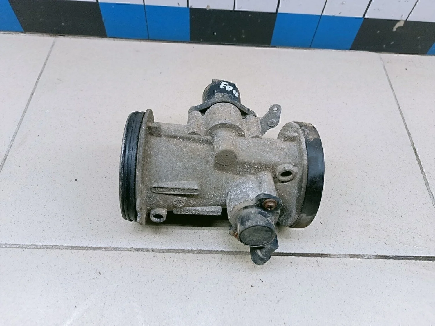 Заслонка дроссельная механическая Clio/Symbol 1998-2008