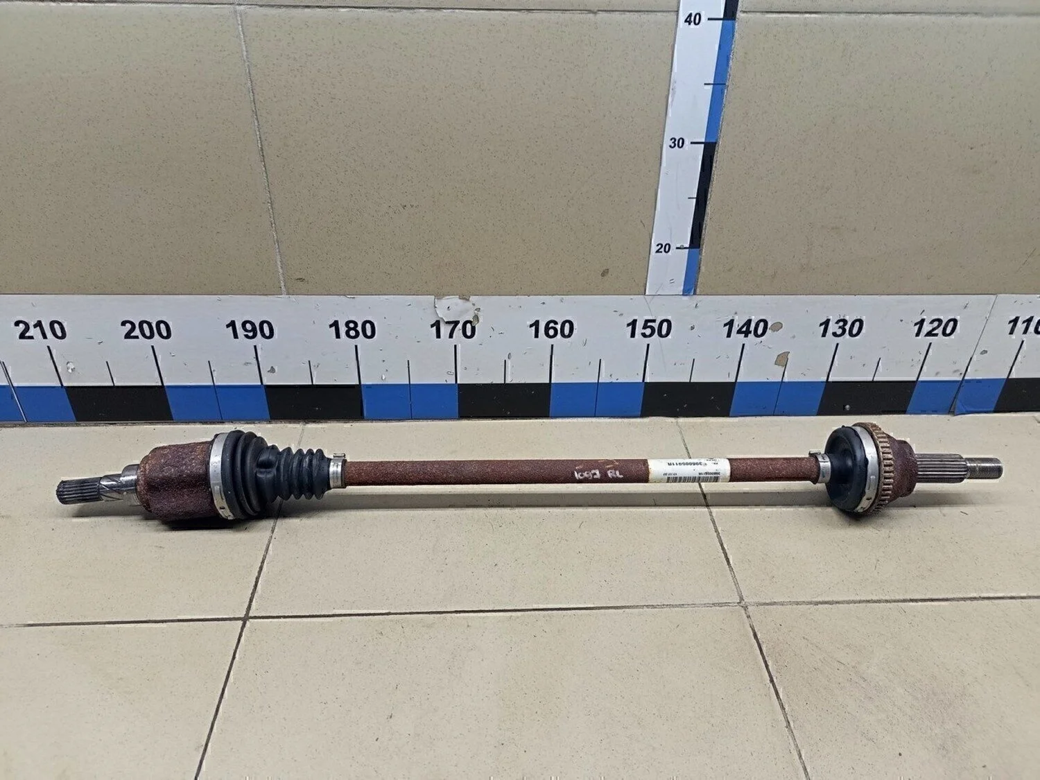 Полуось задняя Duster 2012>