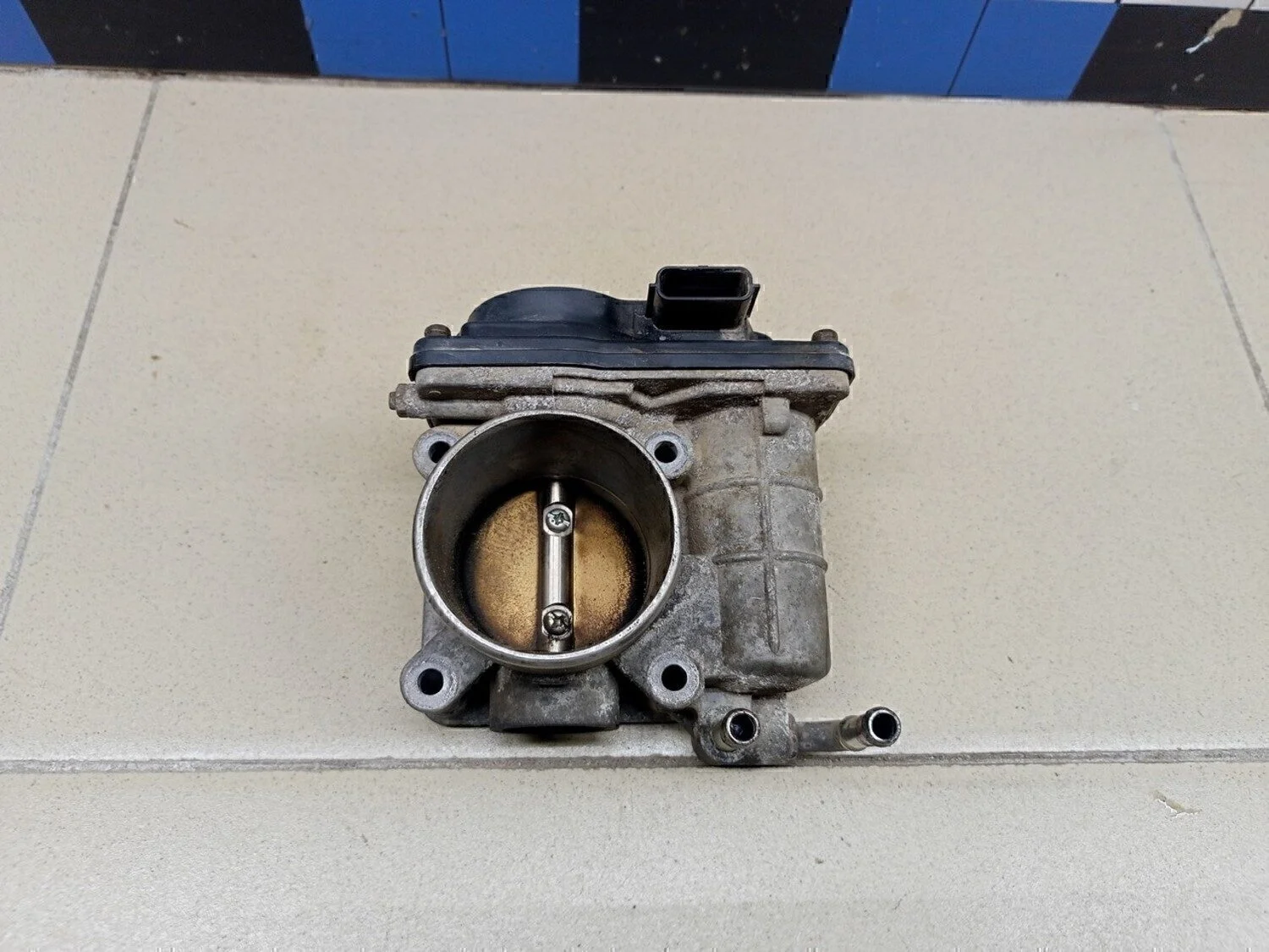 Заслонка дроссельная электрическая Qashqai (J10) 2006-2014