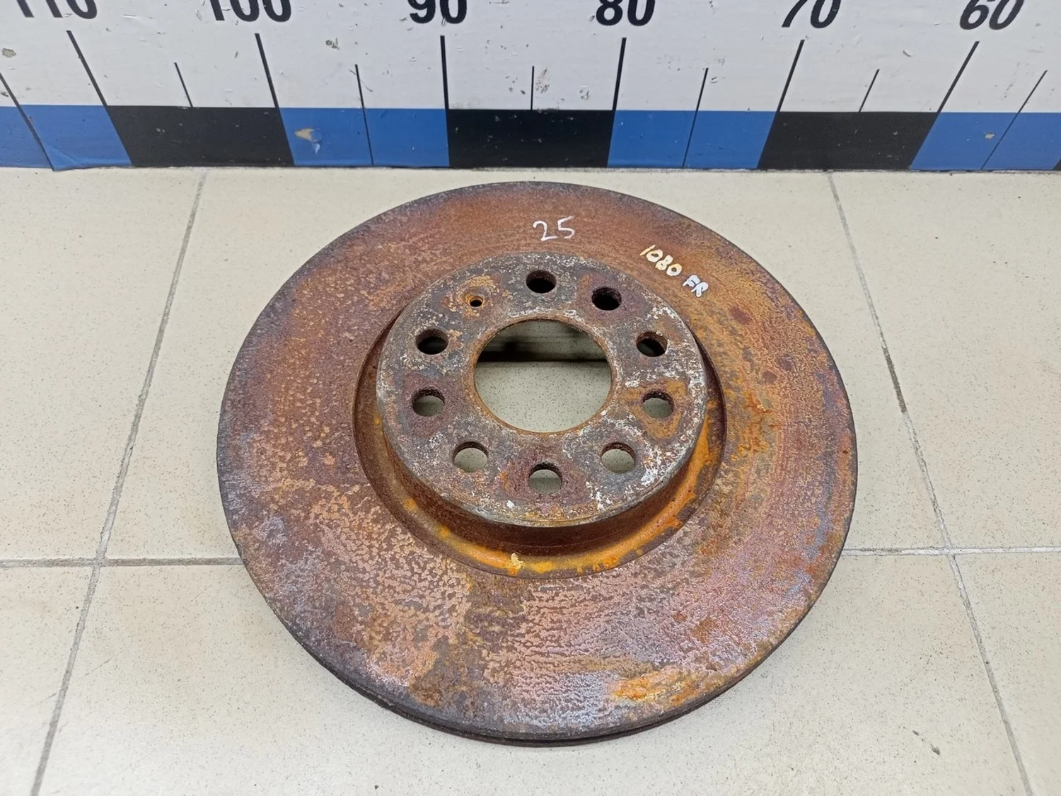 Диск тормозной передний вентилируемый Passat [B6] 2005-2010