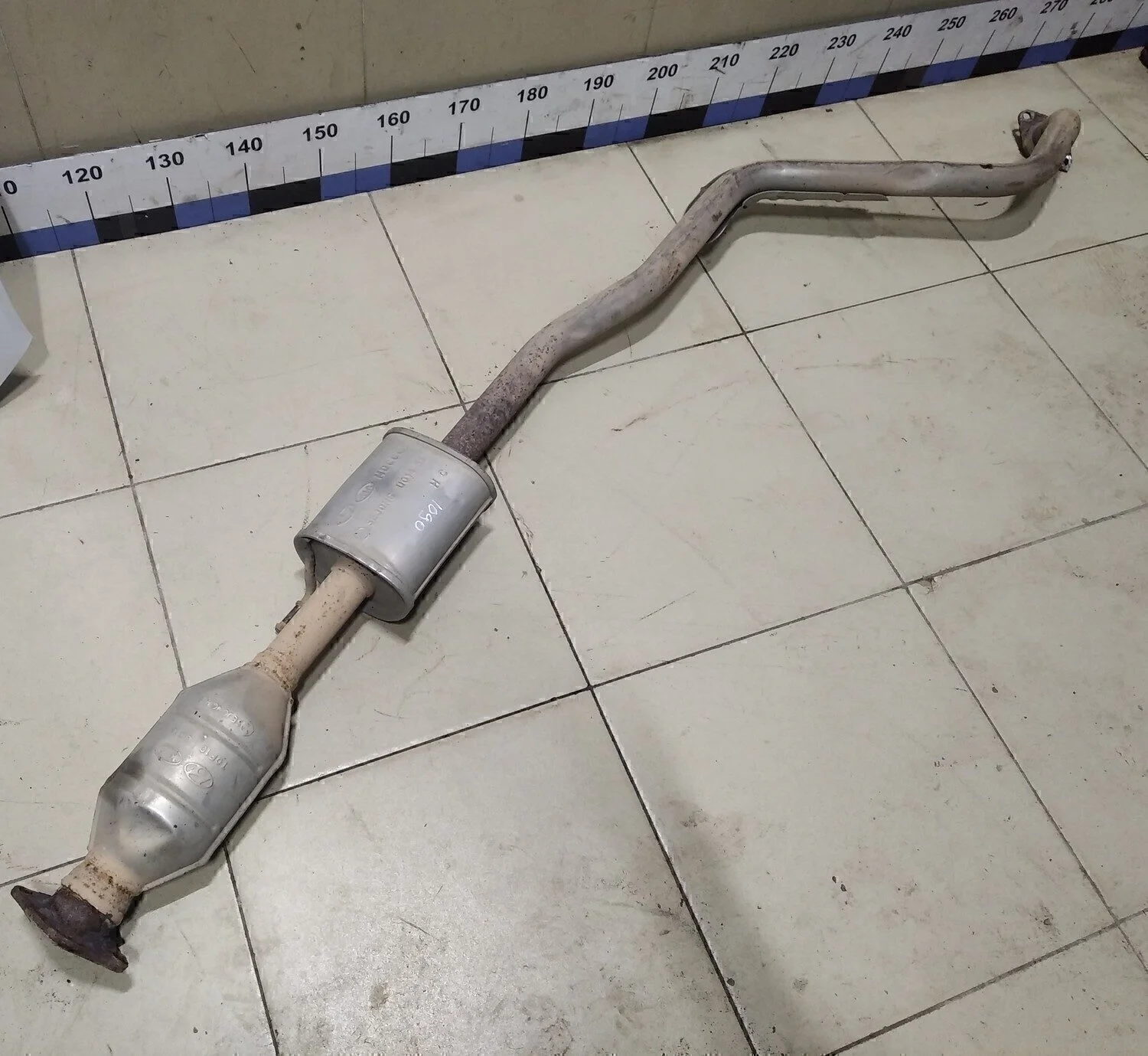 Средняя часть глушителя Solaris 2010-2017