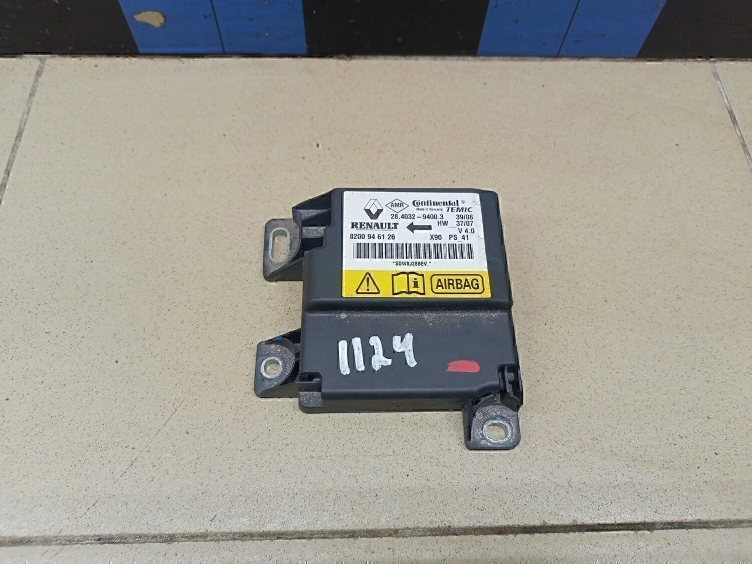 Блок управления AIR BAG Logan 2005-2014