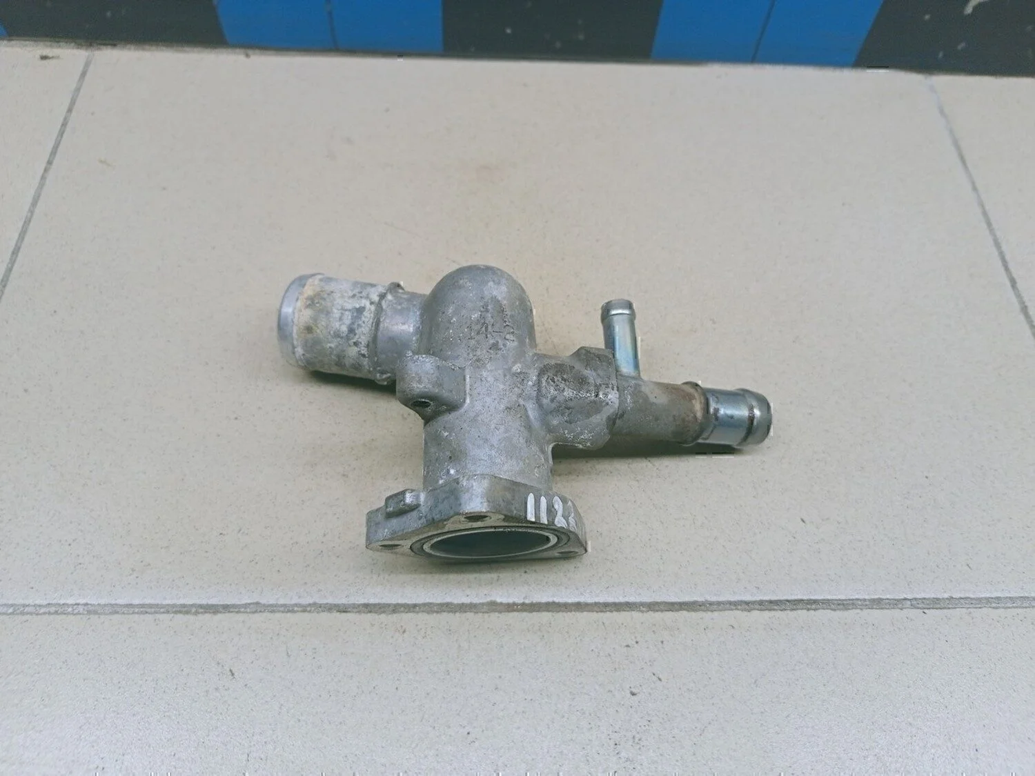 Фланец двигателя системы охлаждения Solaris 2010-2017