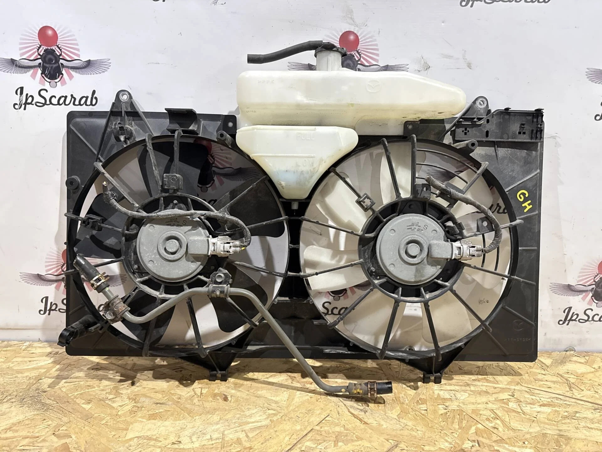 Вентилятор радиатора Mazda 6 GH