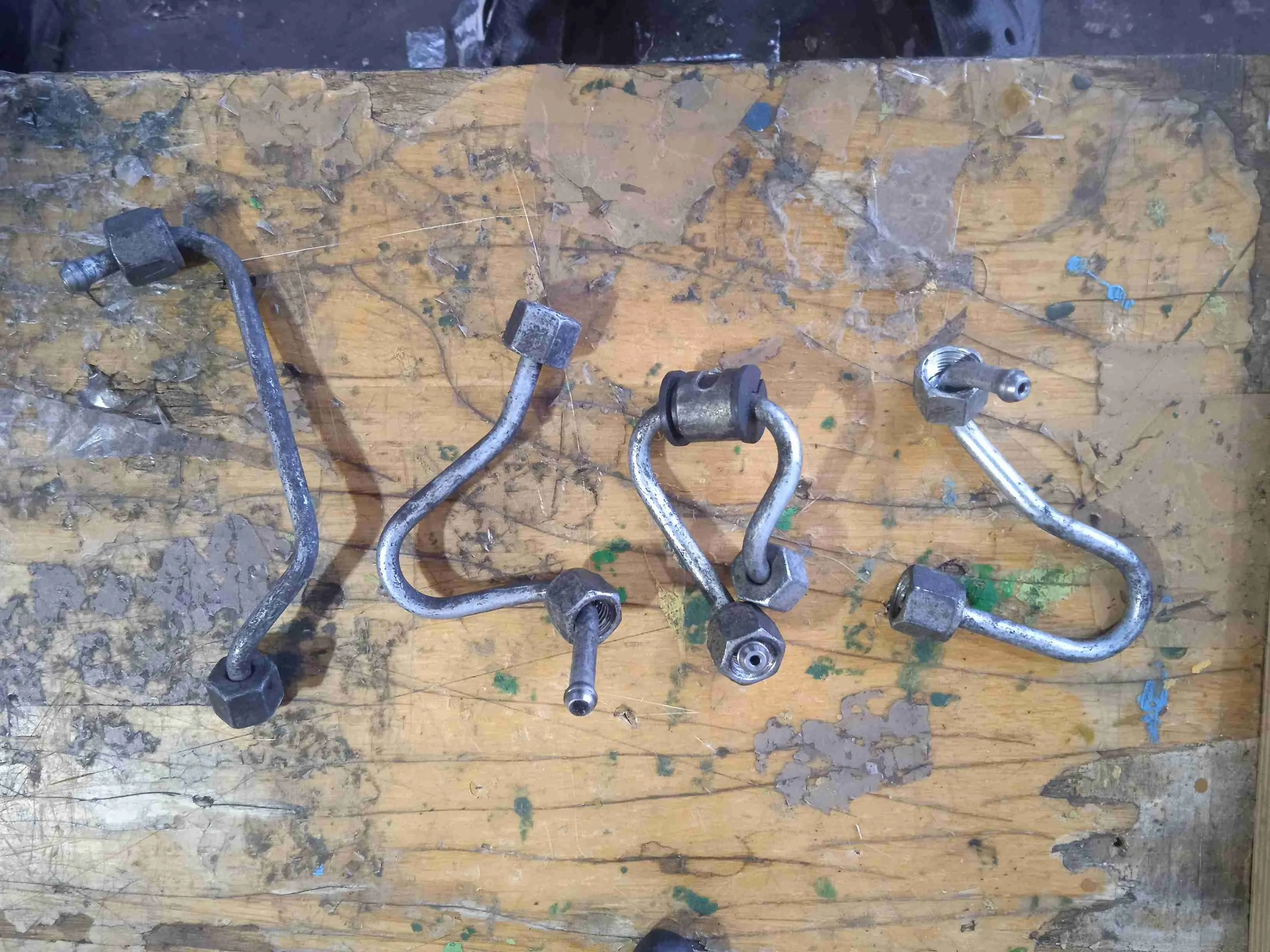 Трубка топливная Ford Focus 2 поколение (2005-2008) дизель 1.8 TDCi Механика Х/б