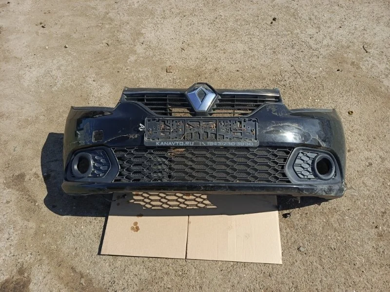 Передний бампер Renault Sandero 2016 620228143R ХЭТЧБЕК D4FF732