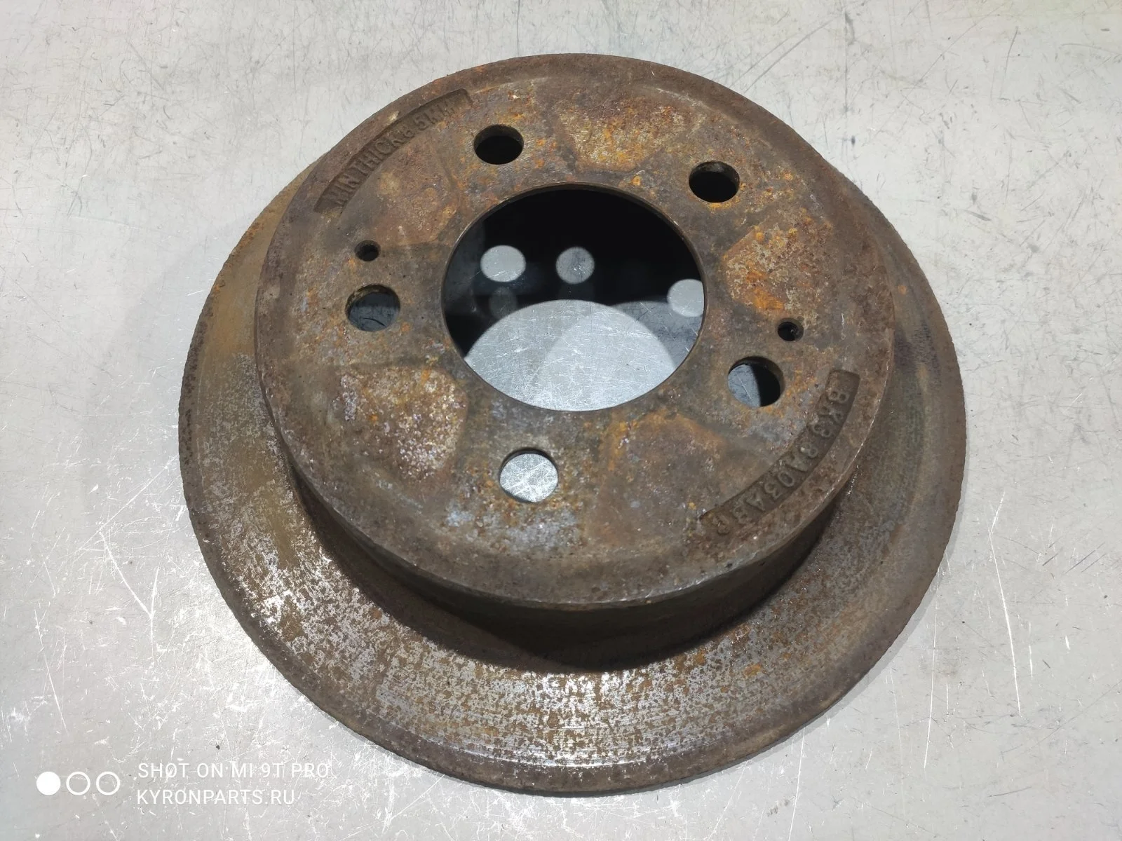 Диск тормозной Ssangyong Kyron