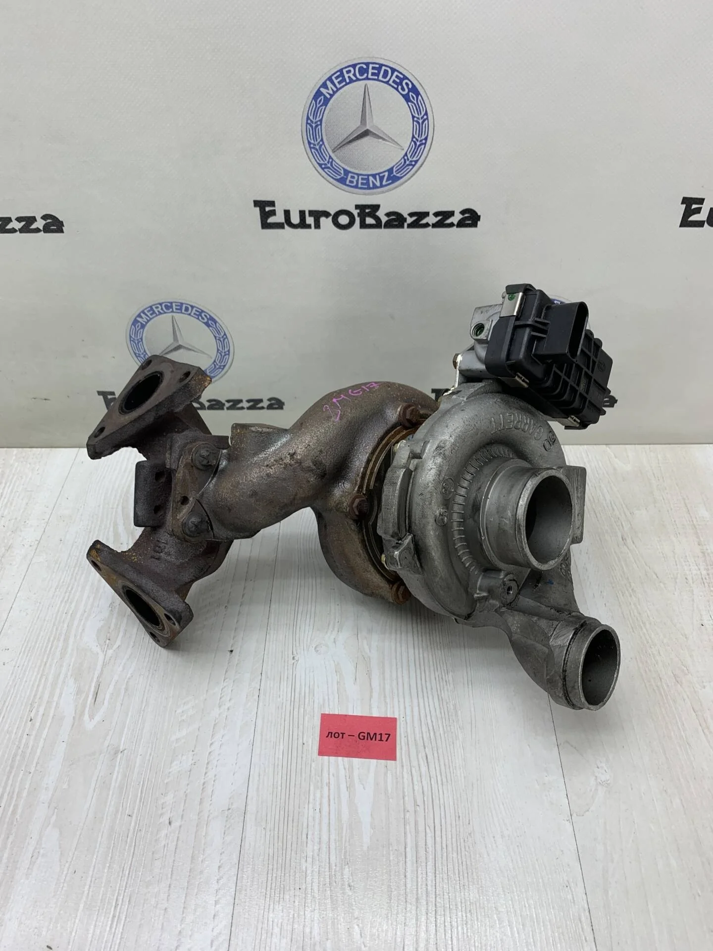 Турбина Mercedes Om642