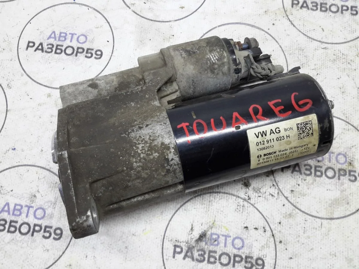 Стартер Volkswagen Touareg II (2010—2014)