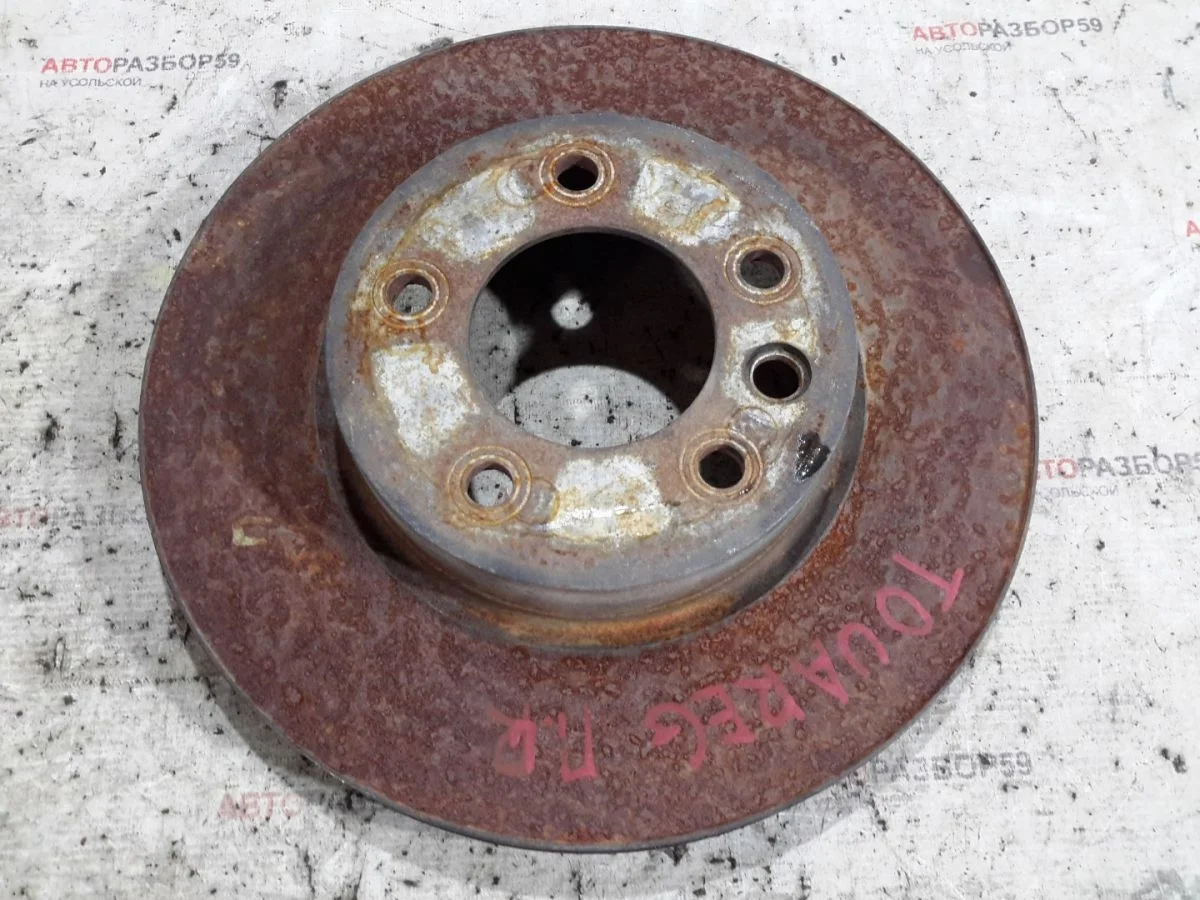 Диск тормозной передний Volkswagen Touareg II (2010—2014)