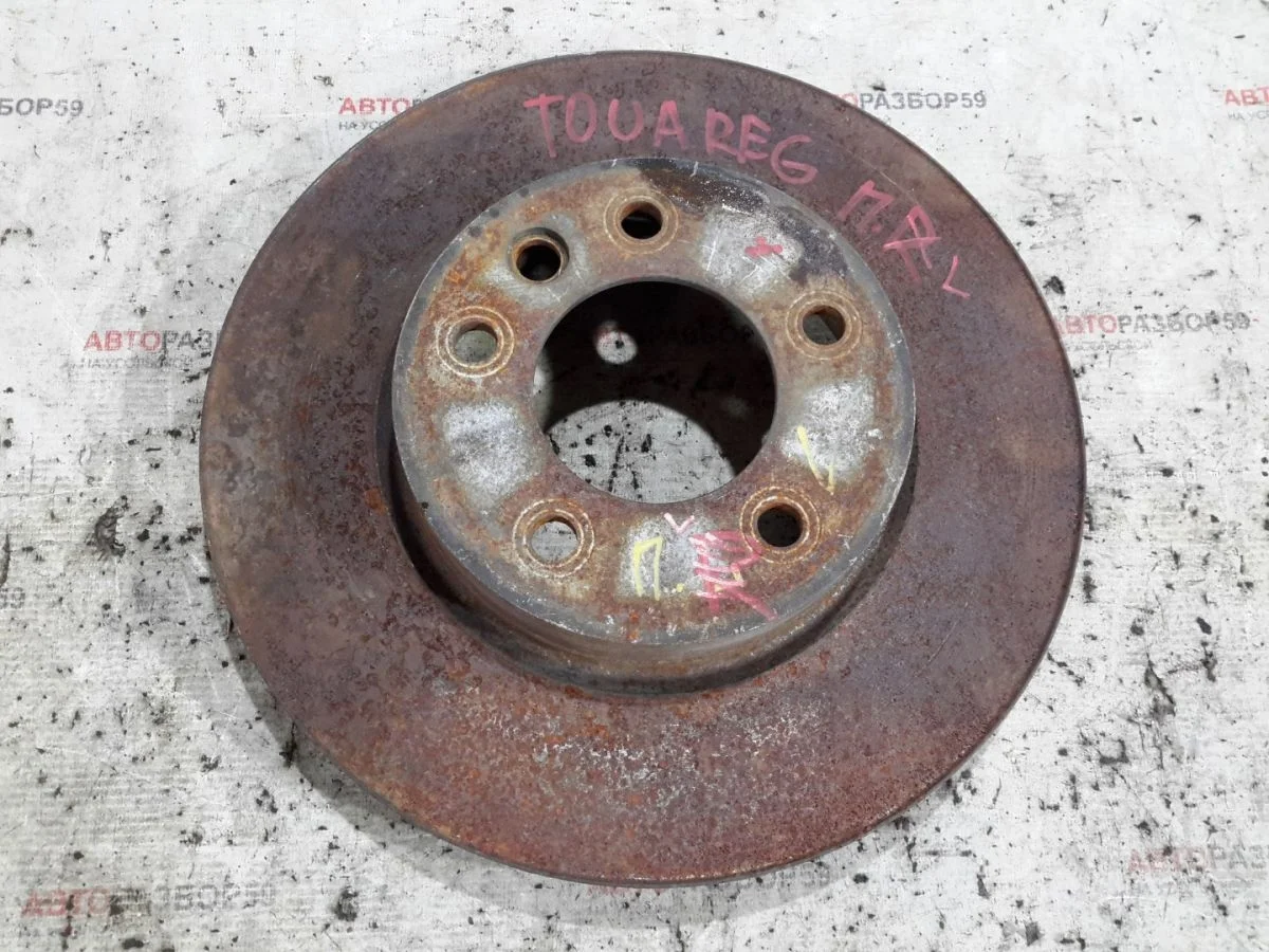 Диск тормозной передний Volkswagen Touareg II (2010—2014)