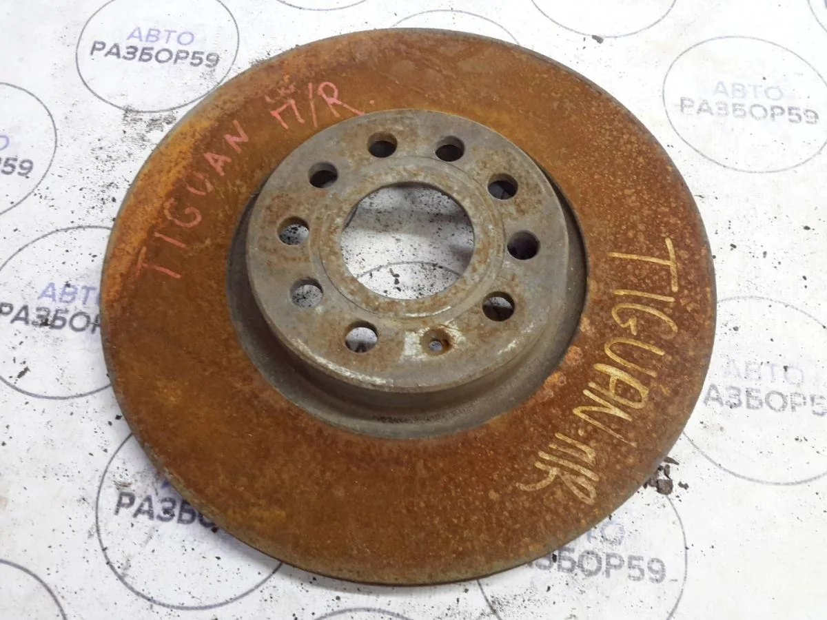 Диск тормозной передний Volkswagen Tiguan I (2007—2011)