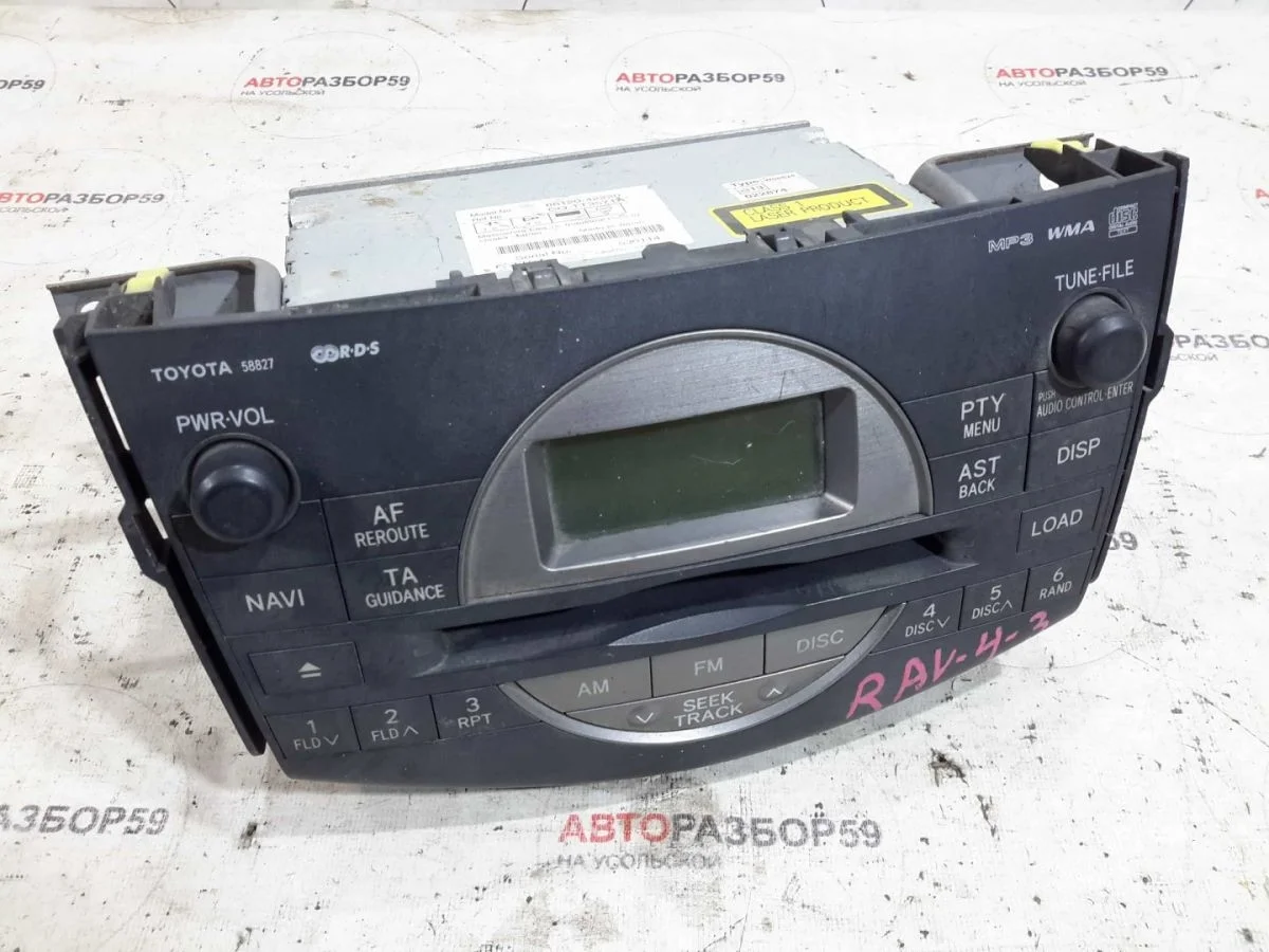 Штатная магнитола Toyota RAV4 III рестайлинг (2009—2016)