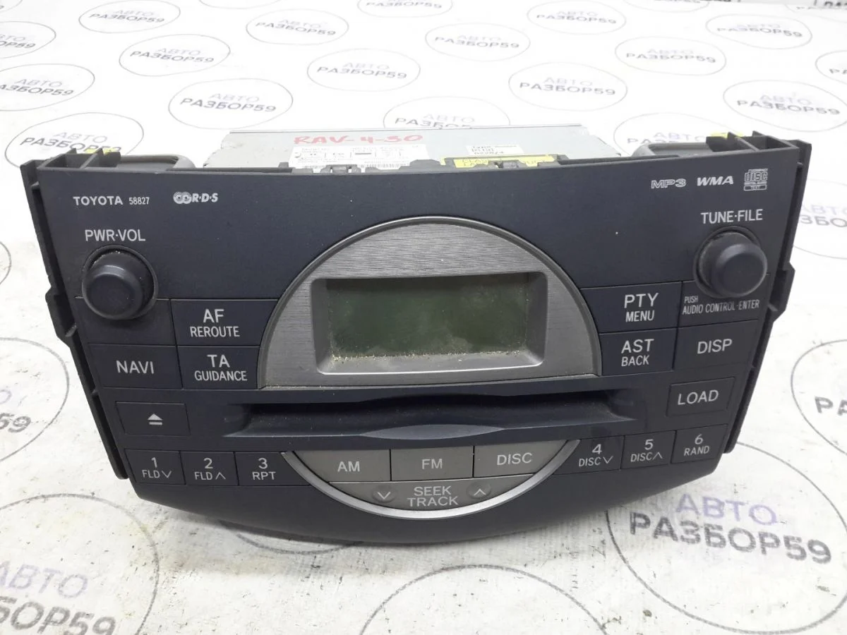 Штатная магнитола Toyota RAV4 III рестайлинг (2009—2016)