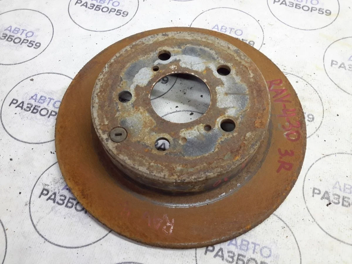 Диск тормозной задний Toyota RAV4 III рестайлинг (2009—2016)