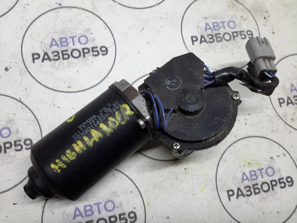 Моторчик передних дворников Toyota Highlander II (2007—2010)