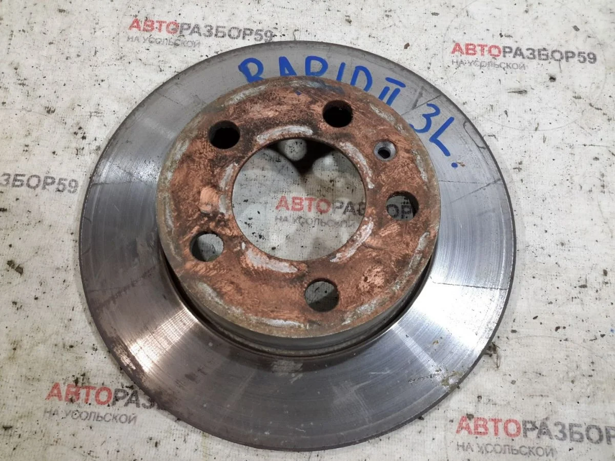 Диск тормозной задний Skoda Rapid II (2019—2025)