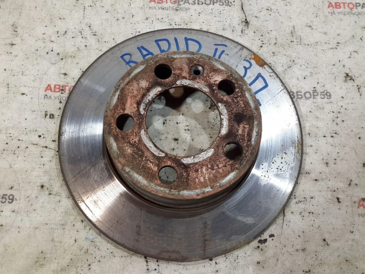 Диск тормозной задний Skoda Rapid II (2019—2025)