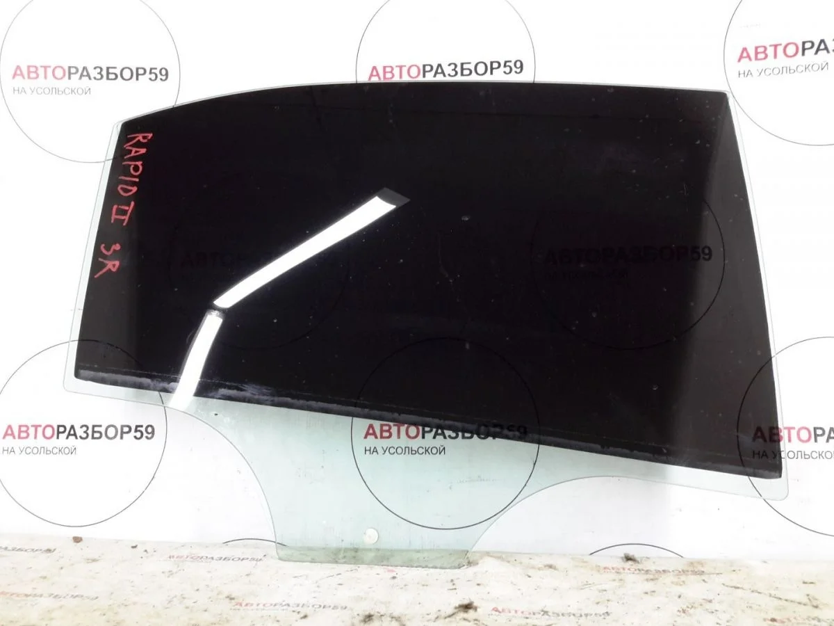 Стекло заднее правое Skoda Rapid II (2019—2025)