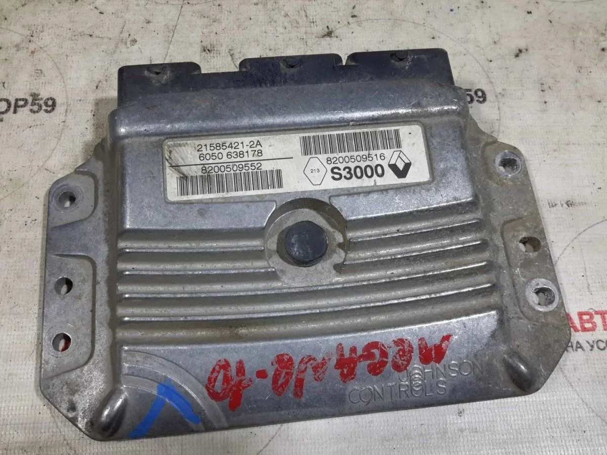 Блок управления двигателем Renault Megane II рестайлинг (2006—2009)