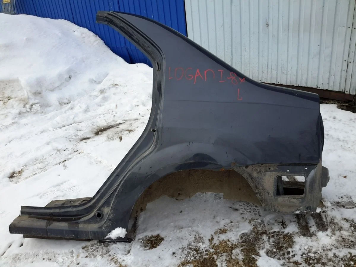 Крыло заднее левое Renault Logan I рестайлинг (2009—2015)