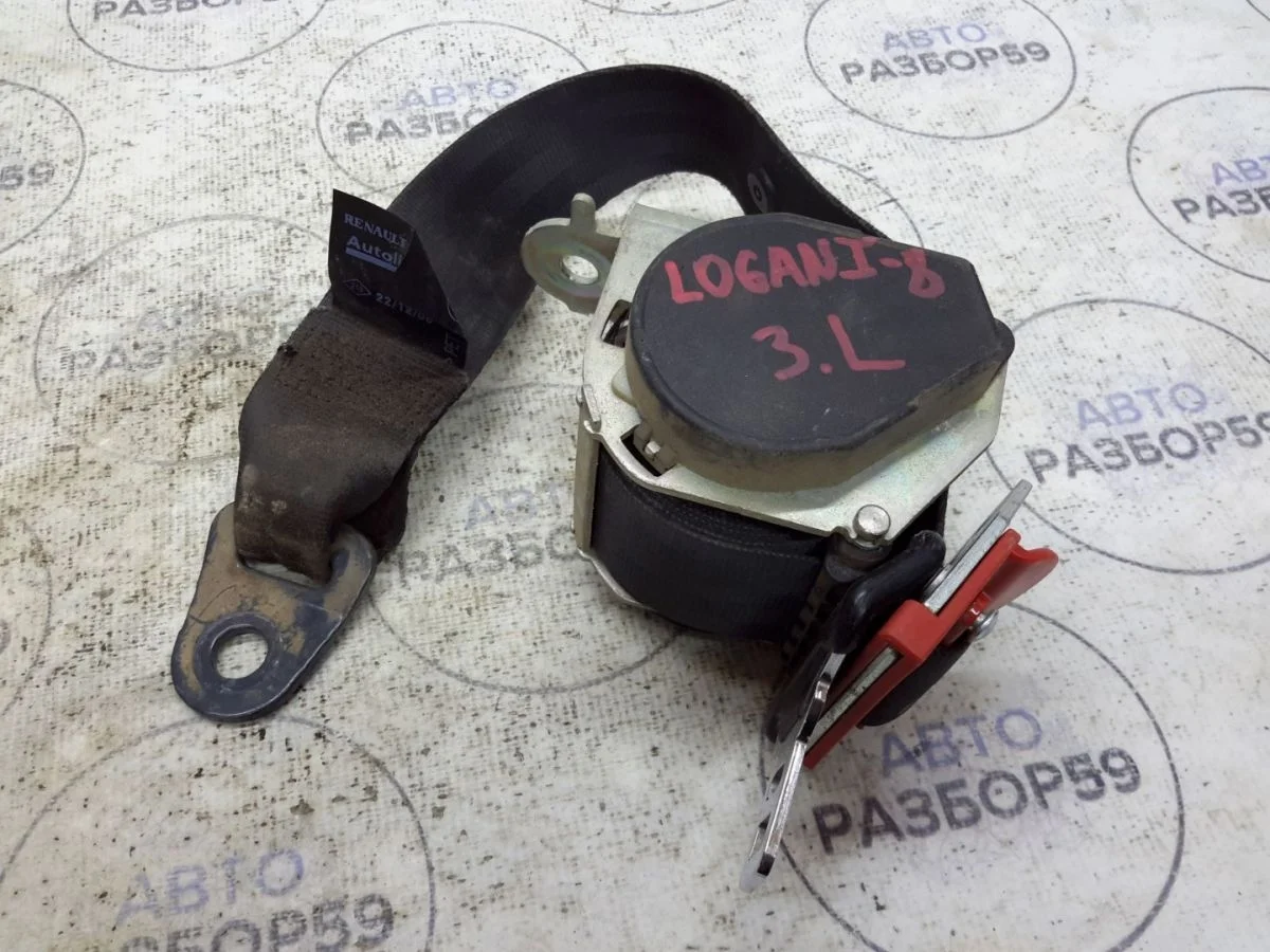 Ремень безопасности Renault Logan I рестайлинг (2009—2015)