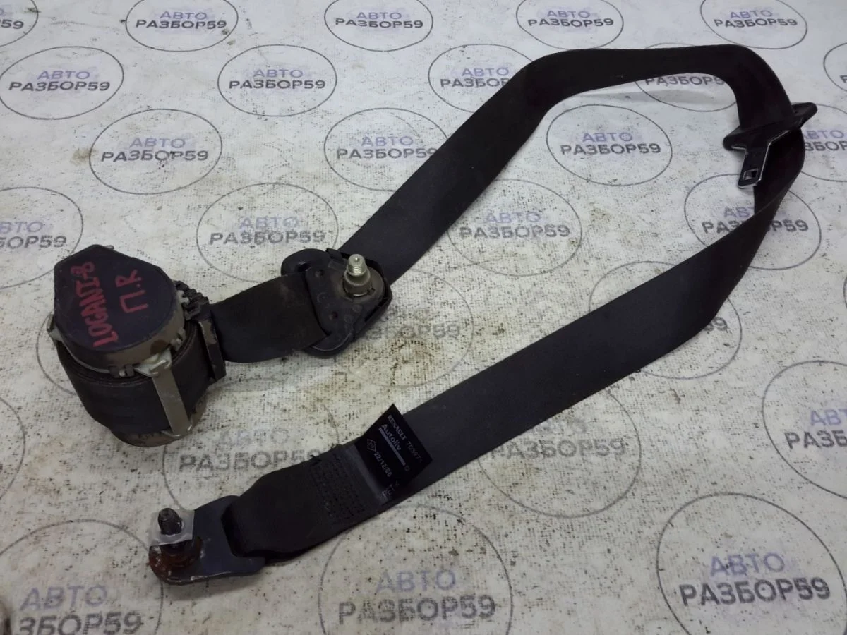 Ремень безопасности Renault Logan I рестайлинг (2009—2015)