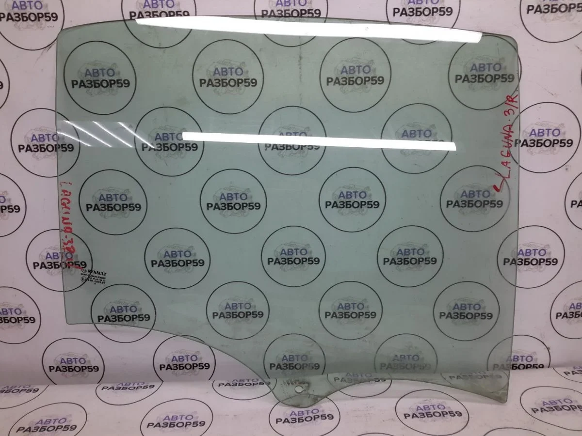 Стекло заднее правое Renault Laguna II (2001—2005)