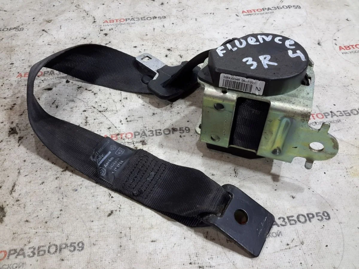 Ремень безопасности Renault Fluence I (2009—2013)