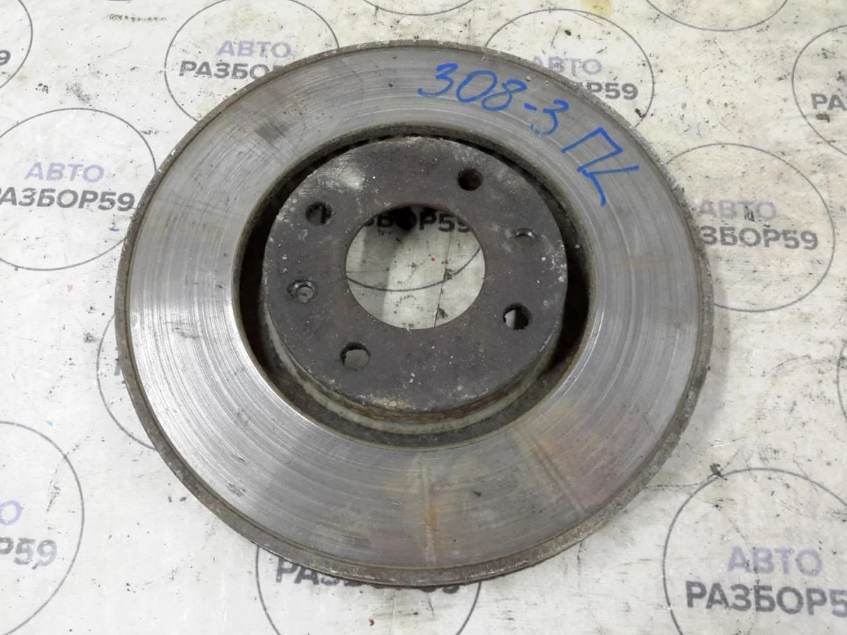 Диск тормозной передний Peugeot 308 I (2007—2011)