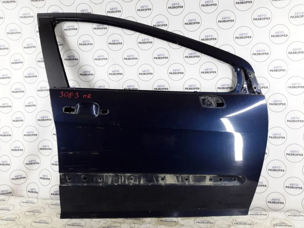 Дверь передняя правая Peugeot 308 I (2007—2011)