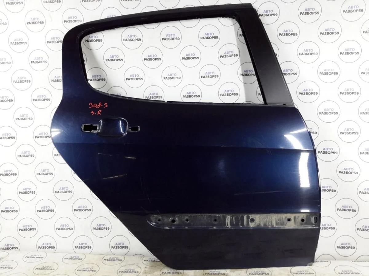 Дверь задняя правая Peugeot 308 I (2007—2011)