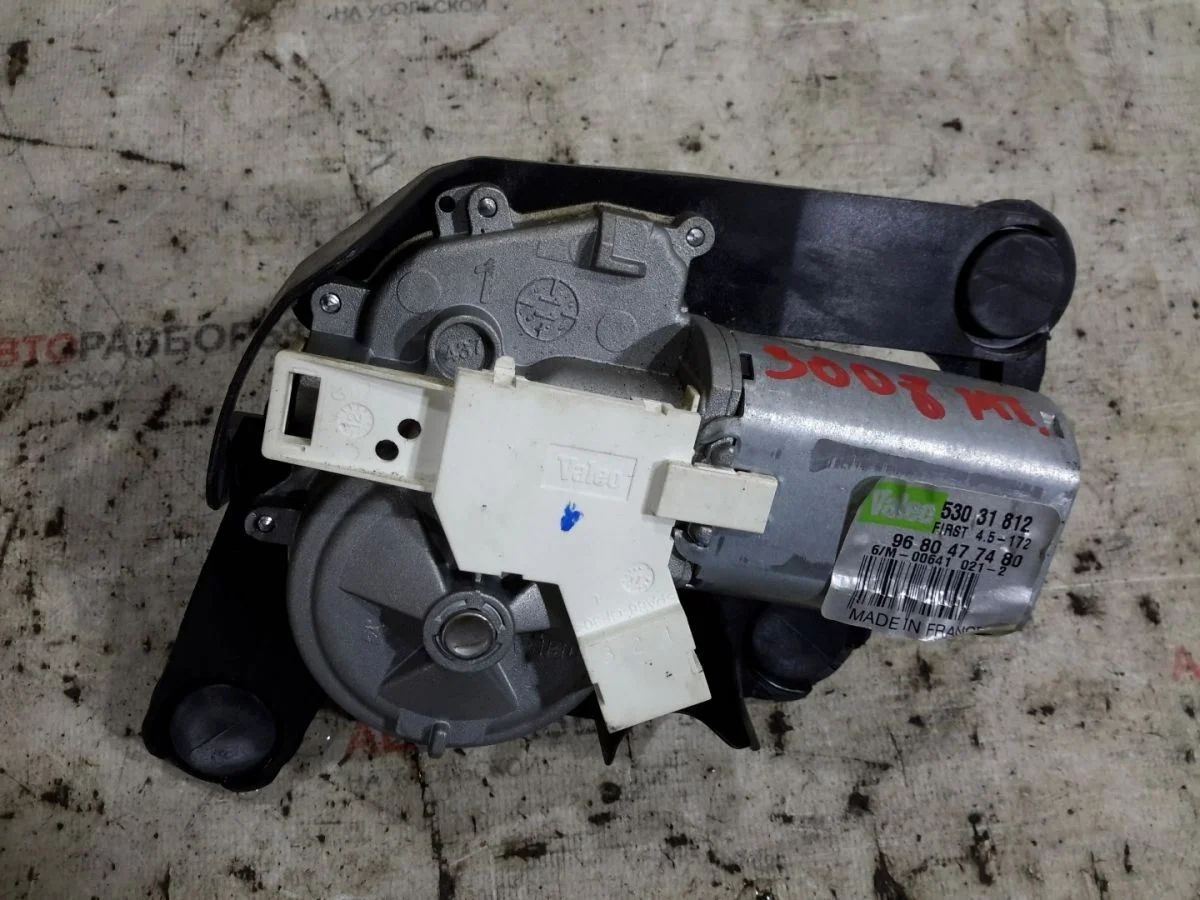 Моторчик заднего дворника Peugeot 3008 I рестайлинг (2013—2016)