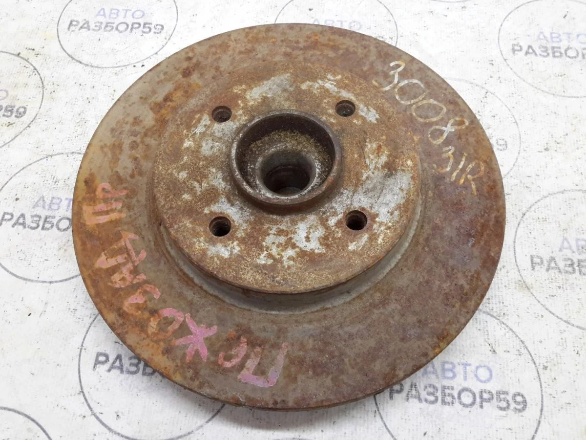 Диск тормозной задний Peugeot 3008 I рестайлинг (2013—2016)