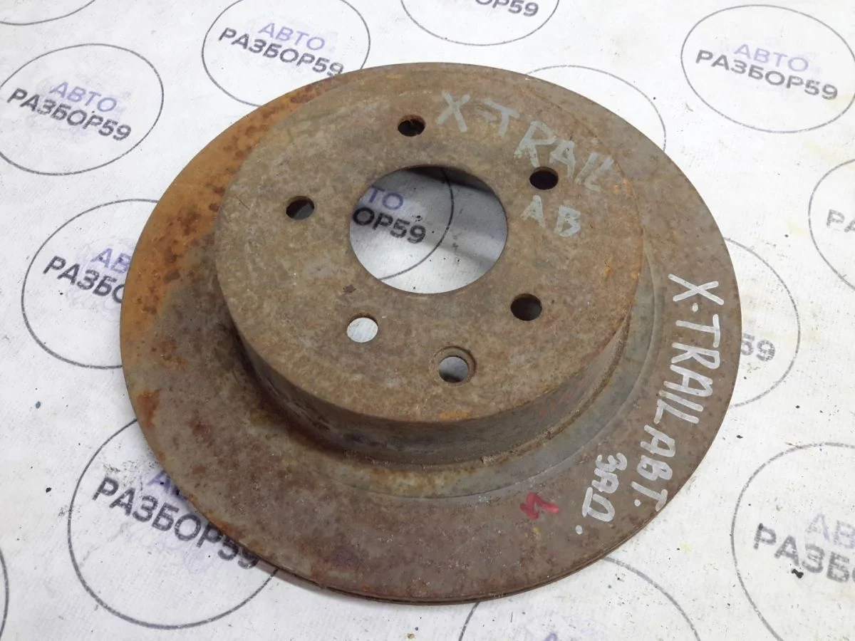 Диск тормозной задний Nissan X-Trail II (2007—2011)