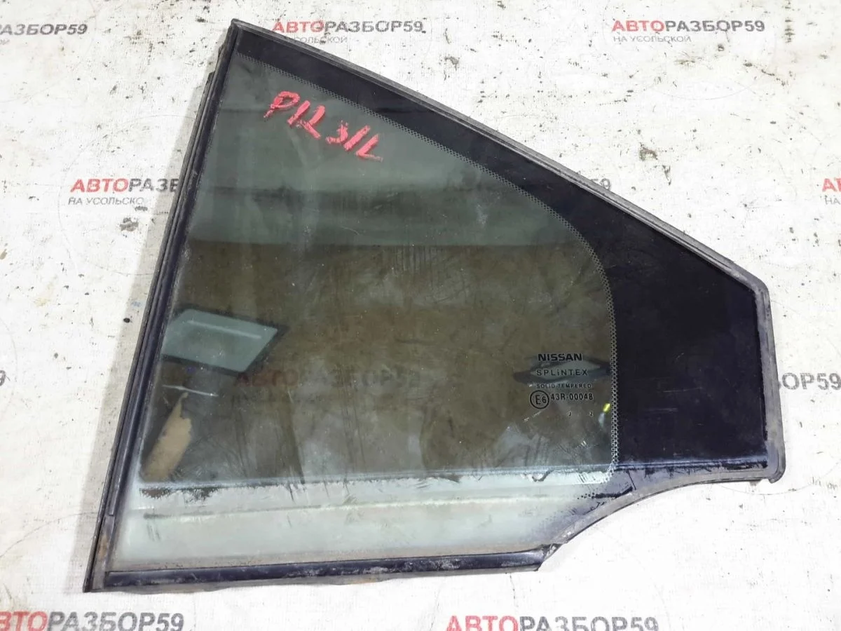 Форточка двери задней левой Nissan Primera P11 рестайлинг (1999—2002)