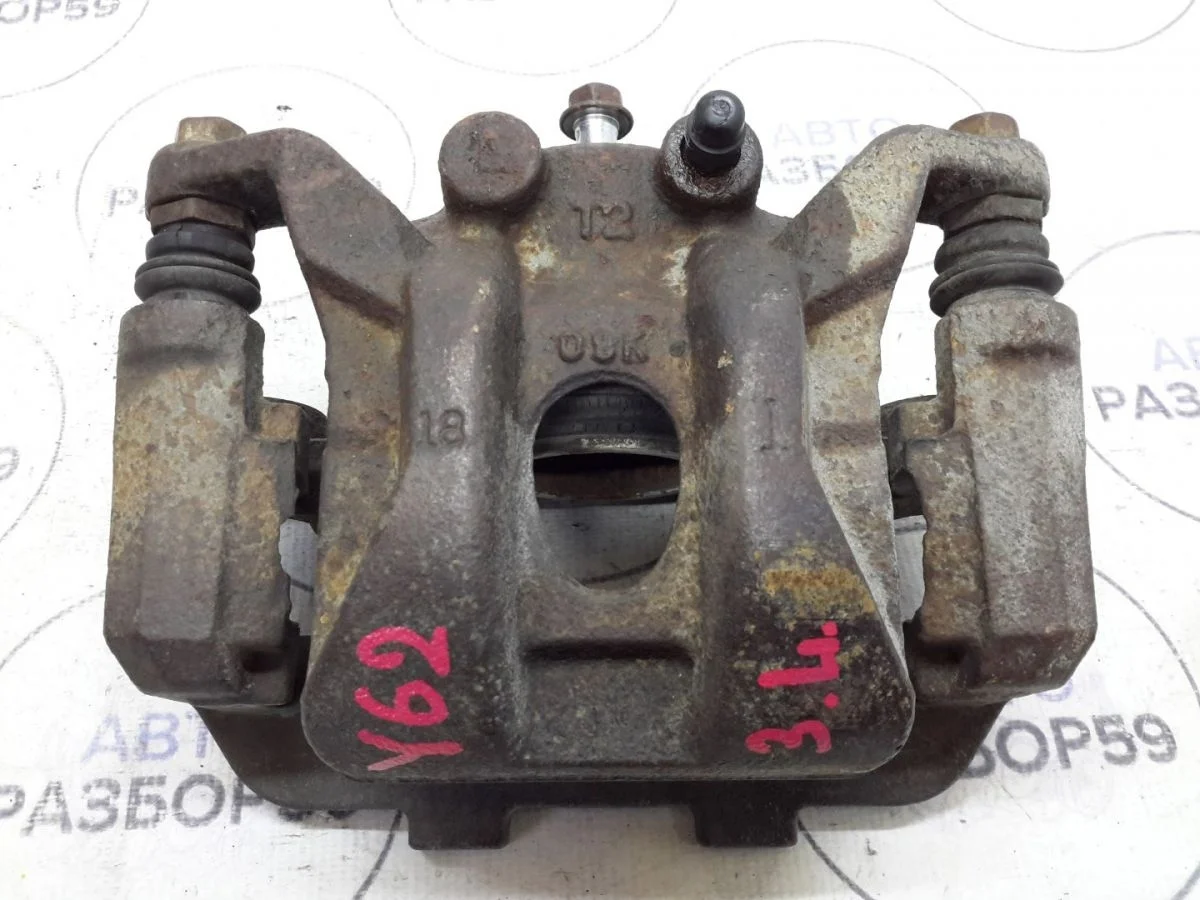 Суппорт задний левый Nissan Patrol Y62 (2010—2014)