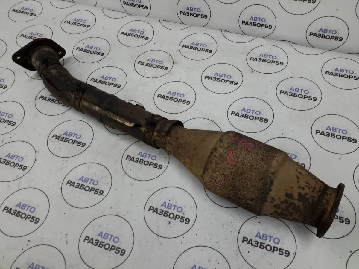 Приемная труба глушителя Nissan Patrol Y62 (2010—2014)