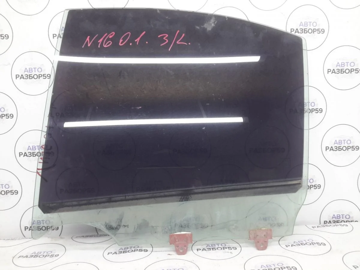 Стекло заднее левое Nissan Almera N16 (2000—2003)