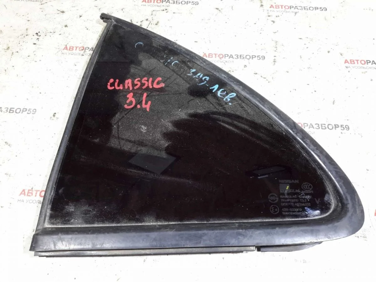 Форточка двери задней левой Nissan Almera Classic I (2006—2013)