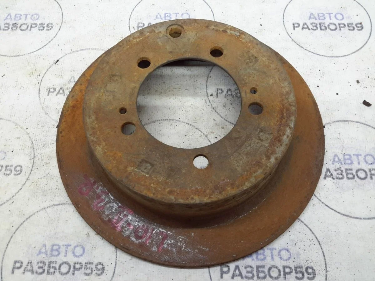 Диск тормозной задний Mitsubishi Lancer X (2007—2010)