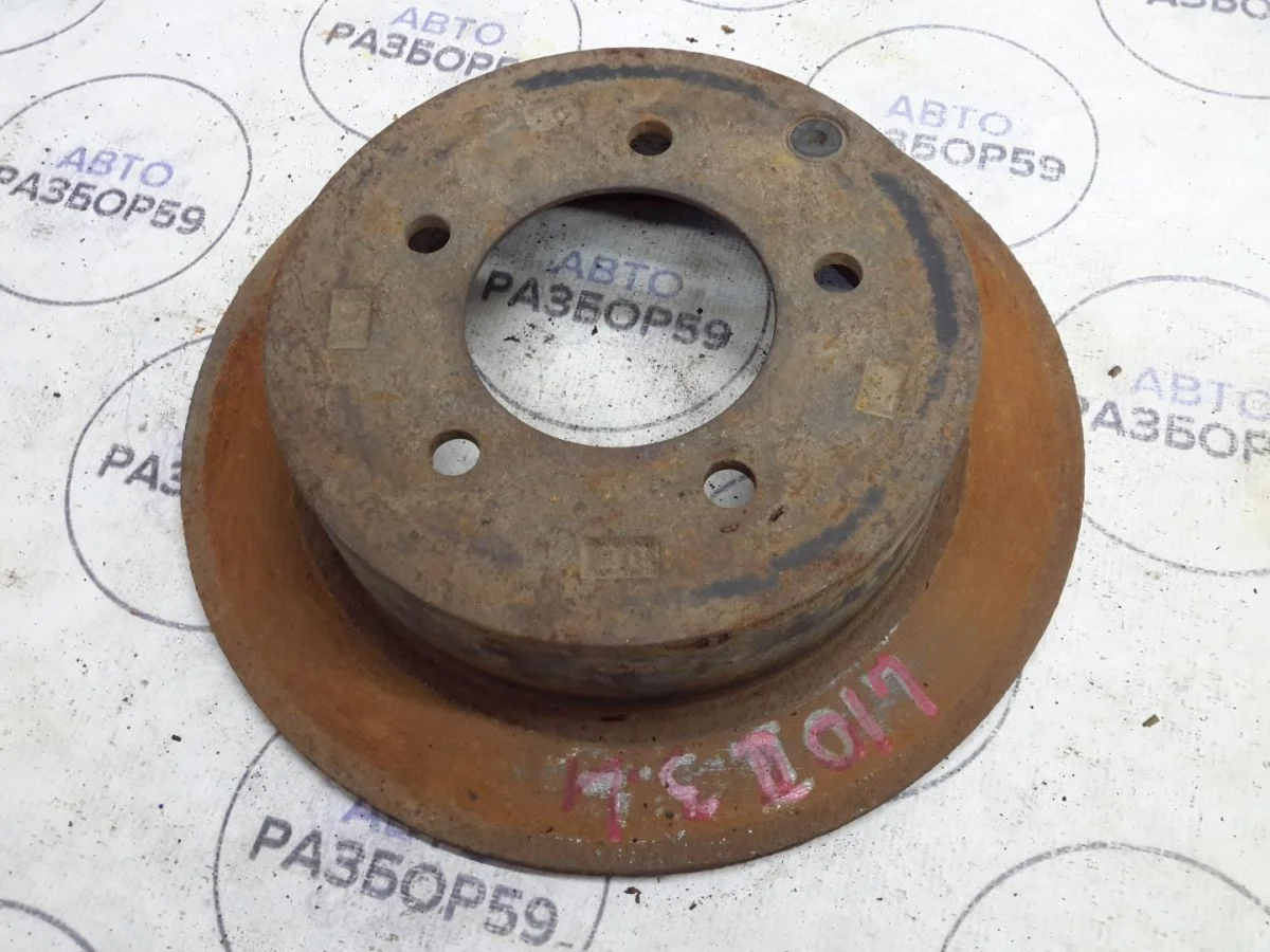 Диск тормозной задний Mitsubishi Lancer X (2007—2010)