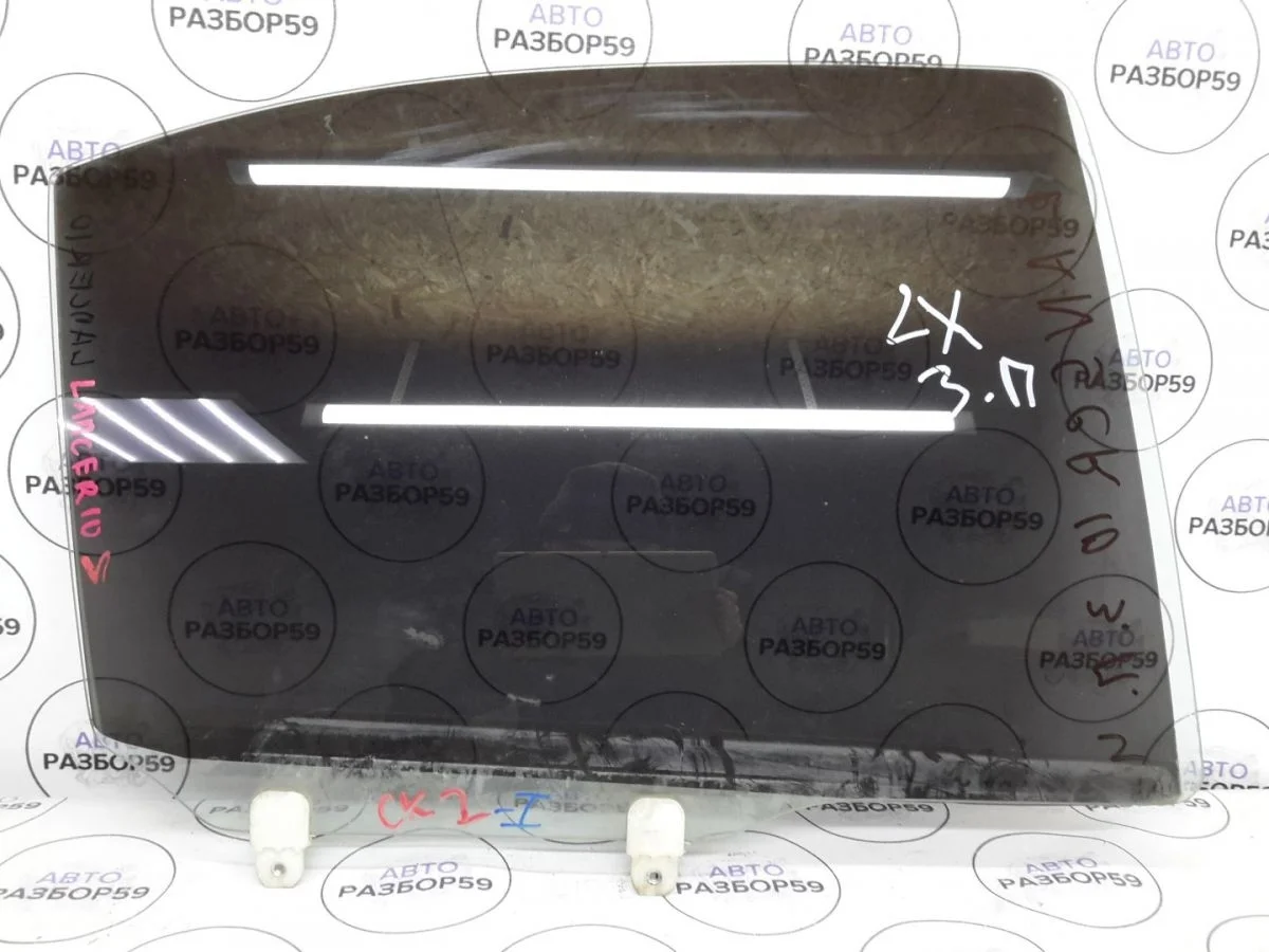 Стекло заднее правое Mitsubishi Lancer X (2007—2010)