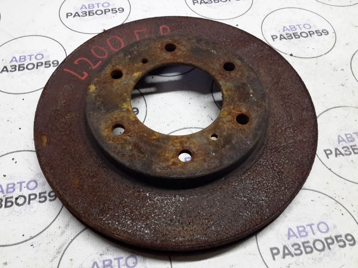 Диск тормозной передний Mitsubishi L200 IV рестайлинг (2013—2015)