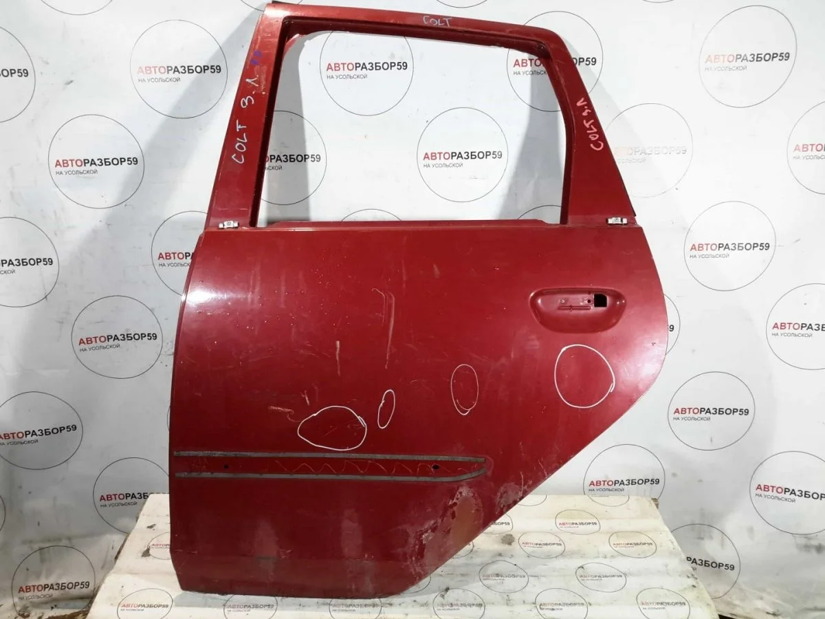 Дверь задняя левая Mitsubishi Colt Z30 (2002—2012)