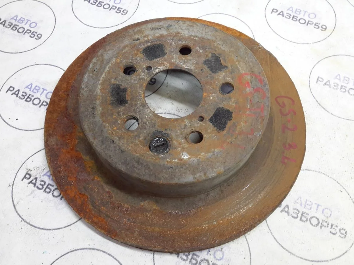 Диск тормозной задний Lexus GS III рестайлинг (2007—2011)